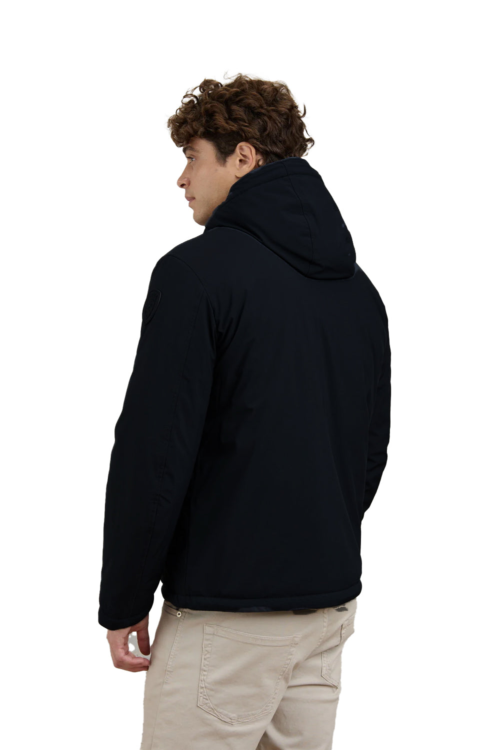  Blauer Giubbetto Neoprene Andrew Nero Uomo - 3
