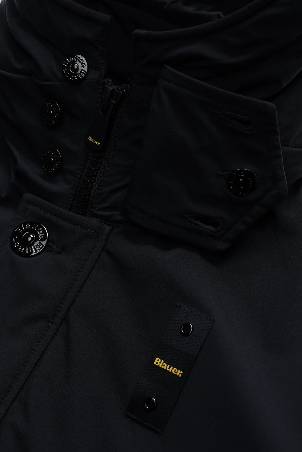  Blauer Giubbetto Neoprene Andrew Nero Uomo - 4