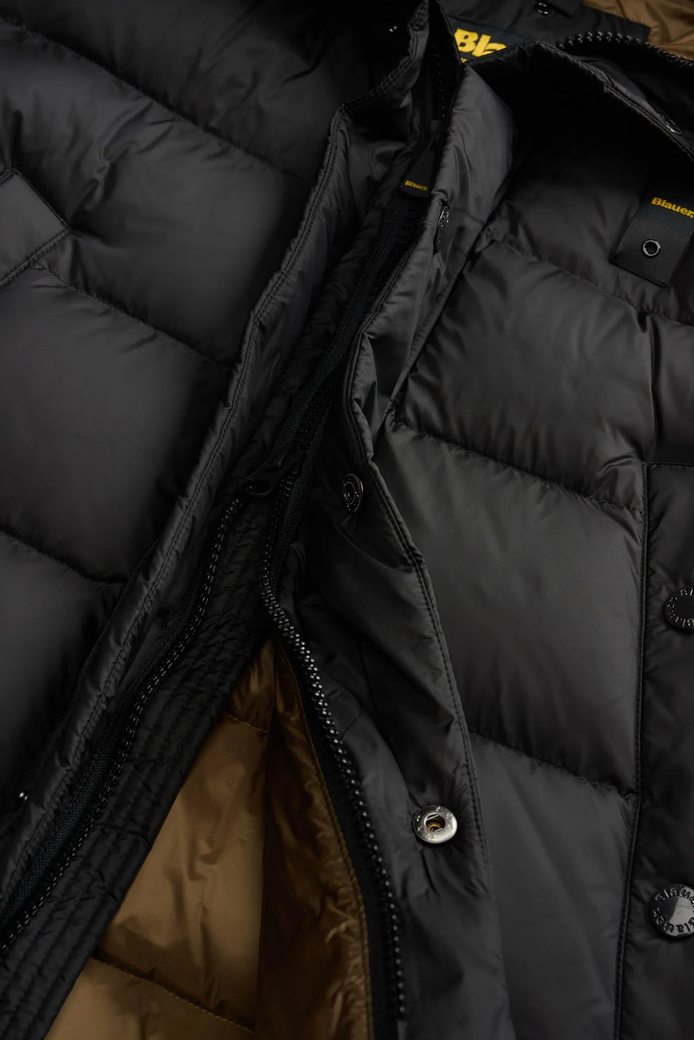  Blauer Giacca Piumino Clipper Nero Uomo - 4