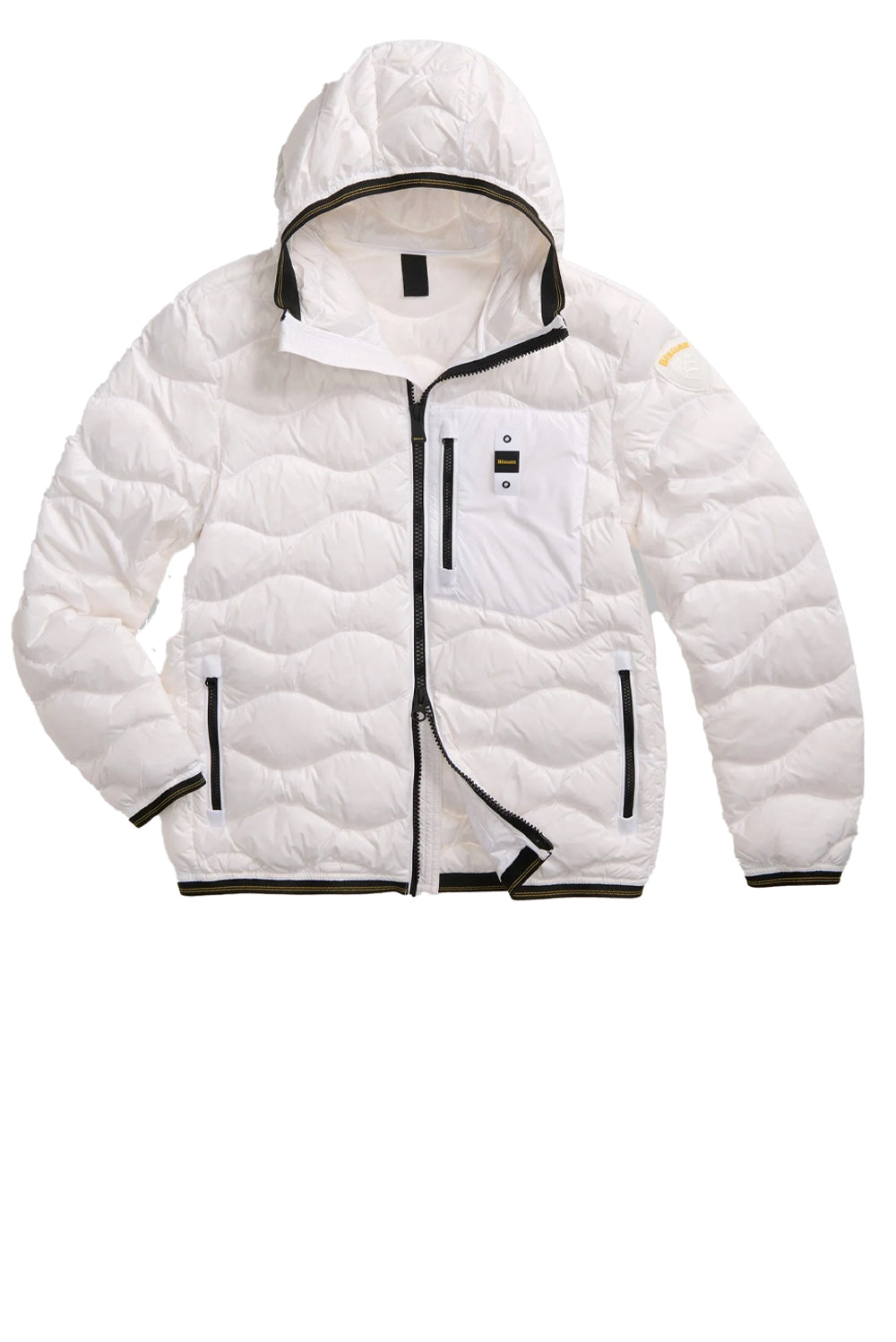  Blauer Giubbino Corto Wave Bianco Ottico Uomo - 1