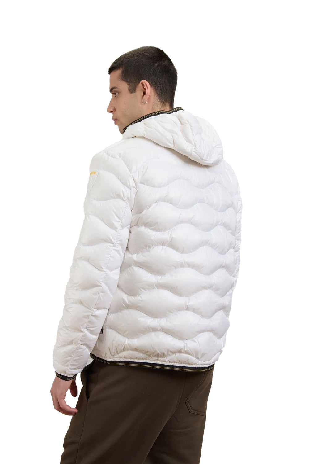  Blauer Giubbino Corto Wave Bianco Ottico Uomo - 3