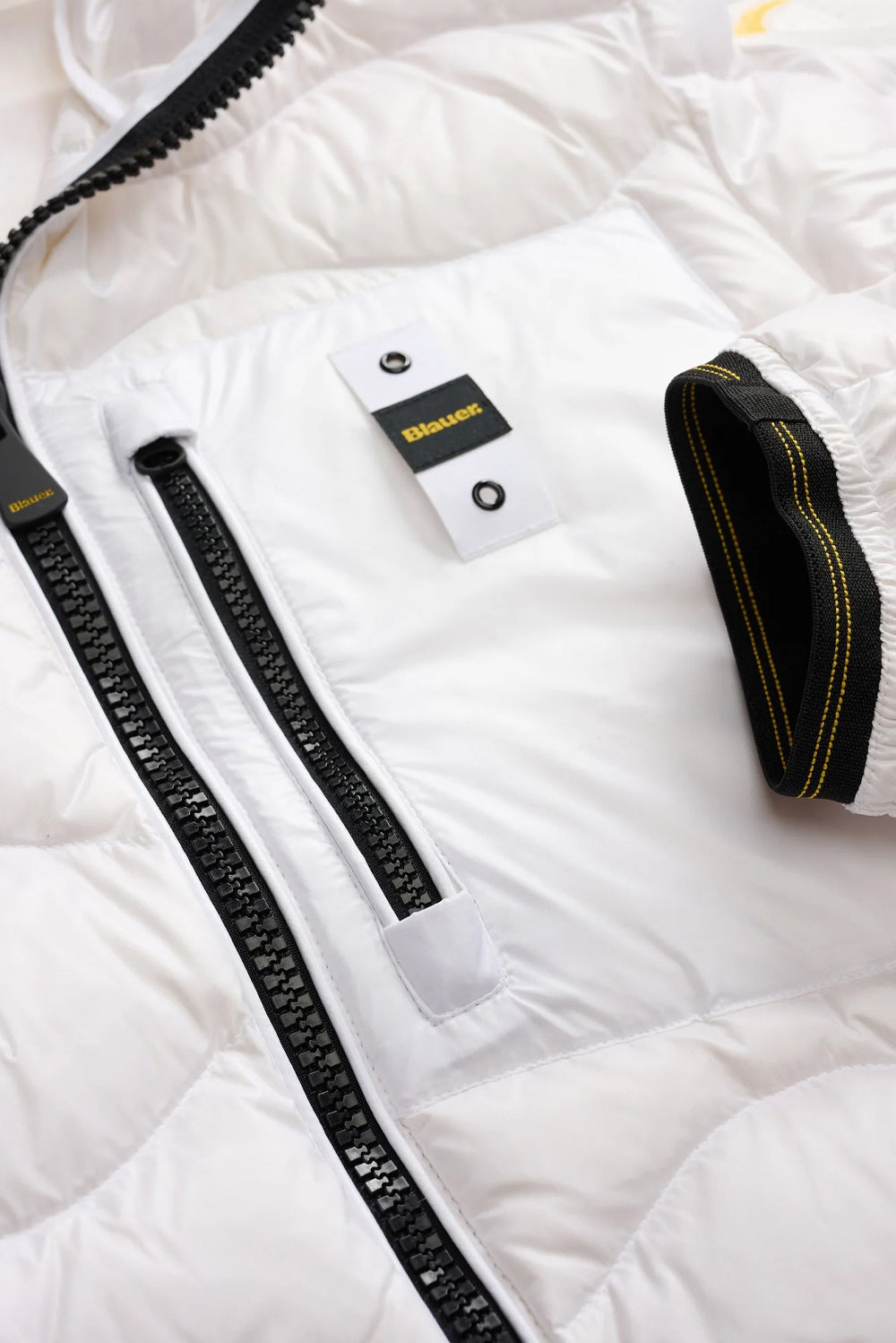  Blauer Giubbino Corto Wave Bianco Ottico Uomo - 4