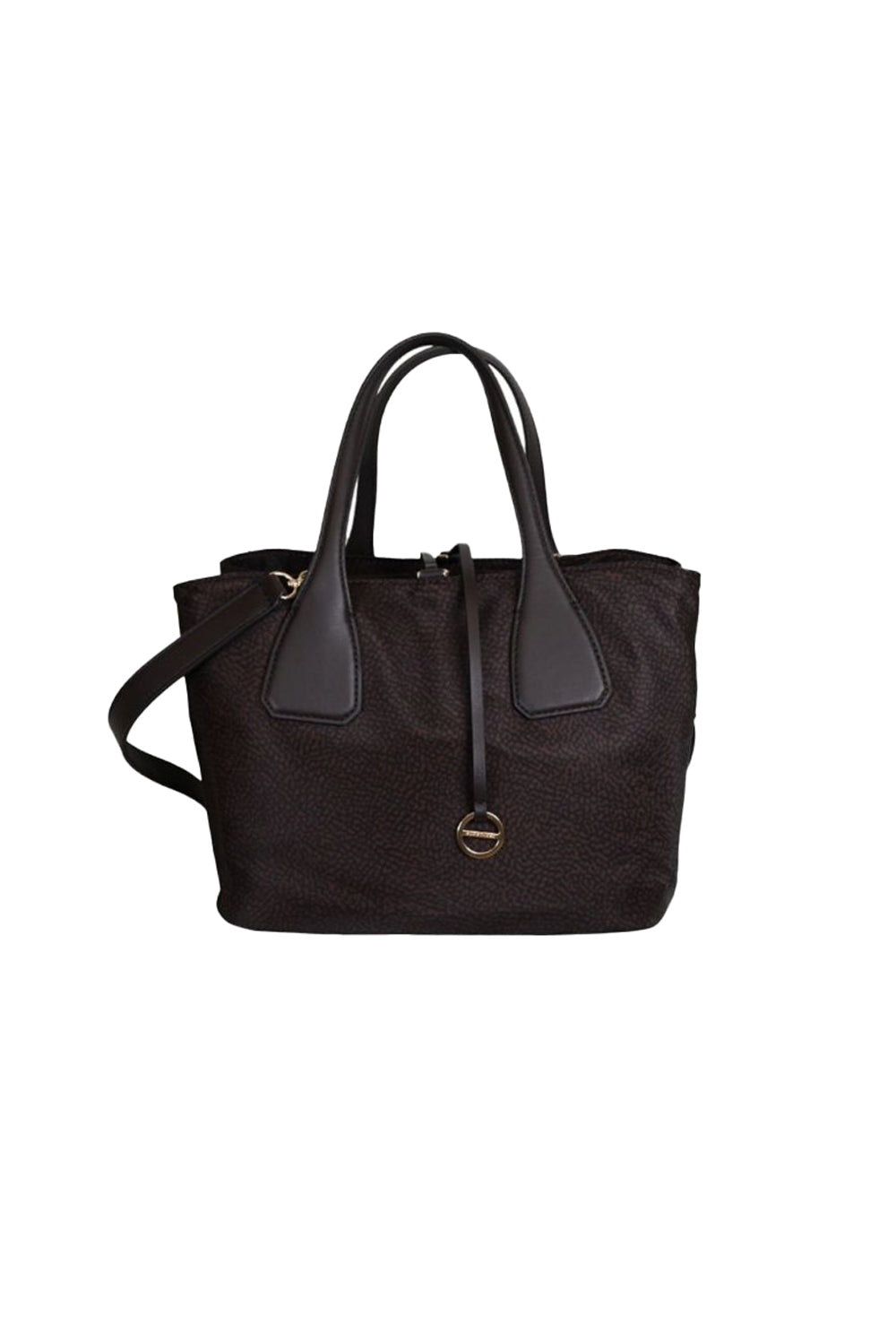  Borbonese Vis A Vis Bauletto Medium Cioccolato Woman - 1