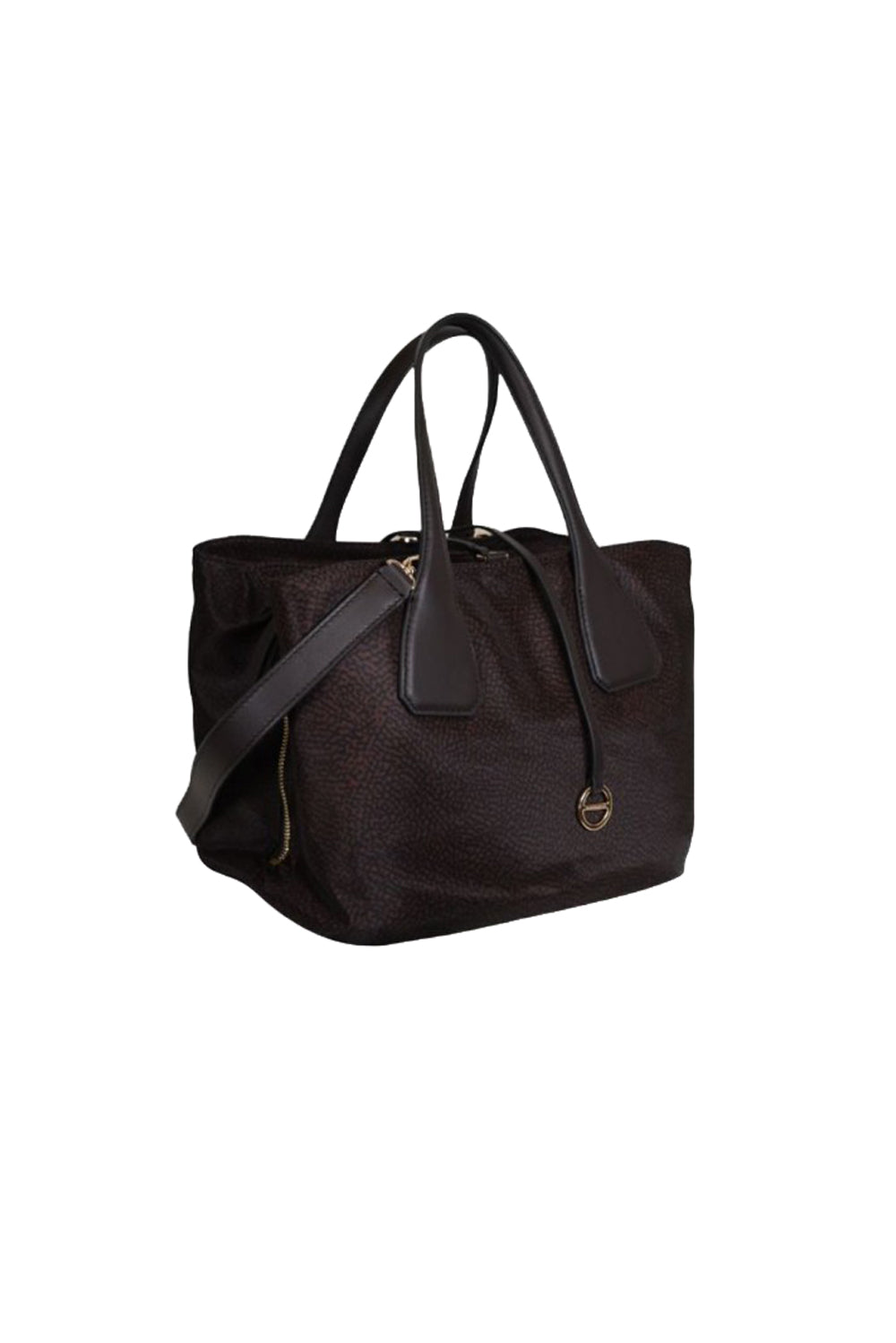  Borbonese Vis A Vis Bauletto Medium Cioccolato Woman - 2