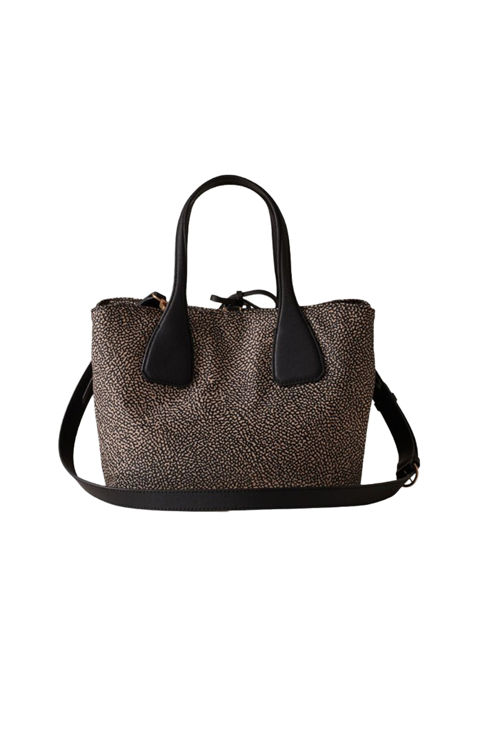  Borbonese Vis A Vis Bauletto Medium Op Natural Woman - 3