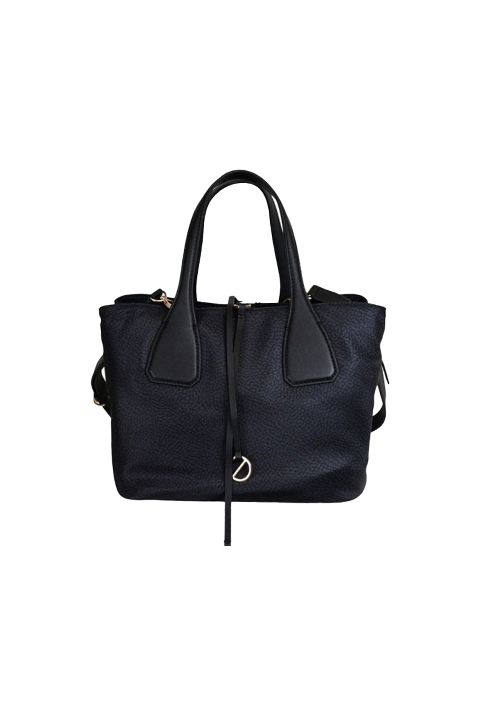  Borbonese Vis A Vis Bauletto Medium Nero Woman - 1