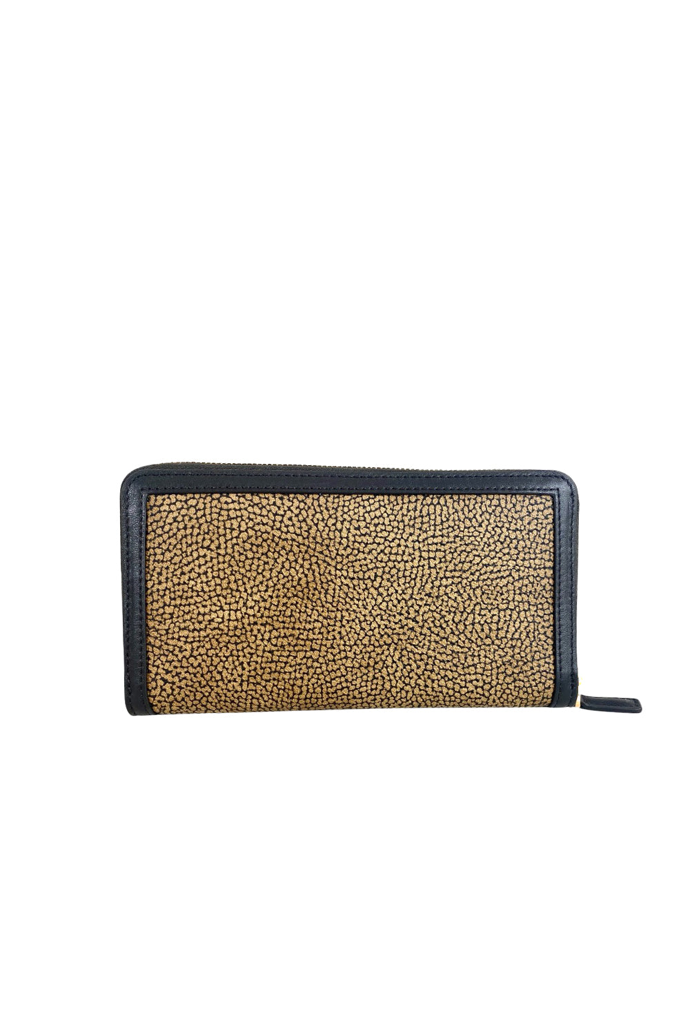  Borbonese Portafoglio Zip Around Large Tela Op Natural Woman - 2