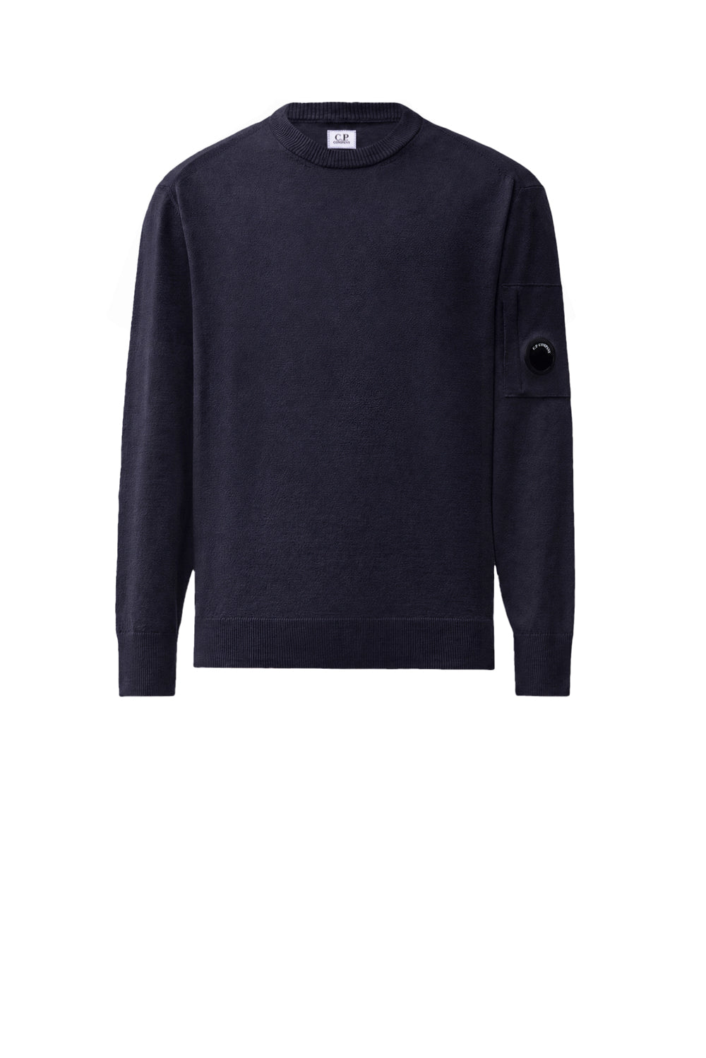  Cp Company Maglione Lana Merino Extrafine 888 Total Eclipse Uomo - 1