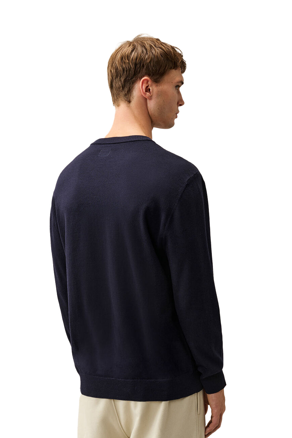  Cp Company Maglione Lana Merino Extrafine 888 Total Eclipse Uomo - 3