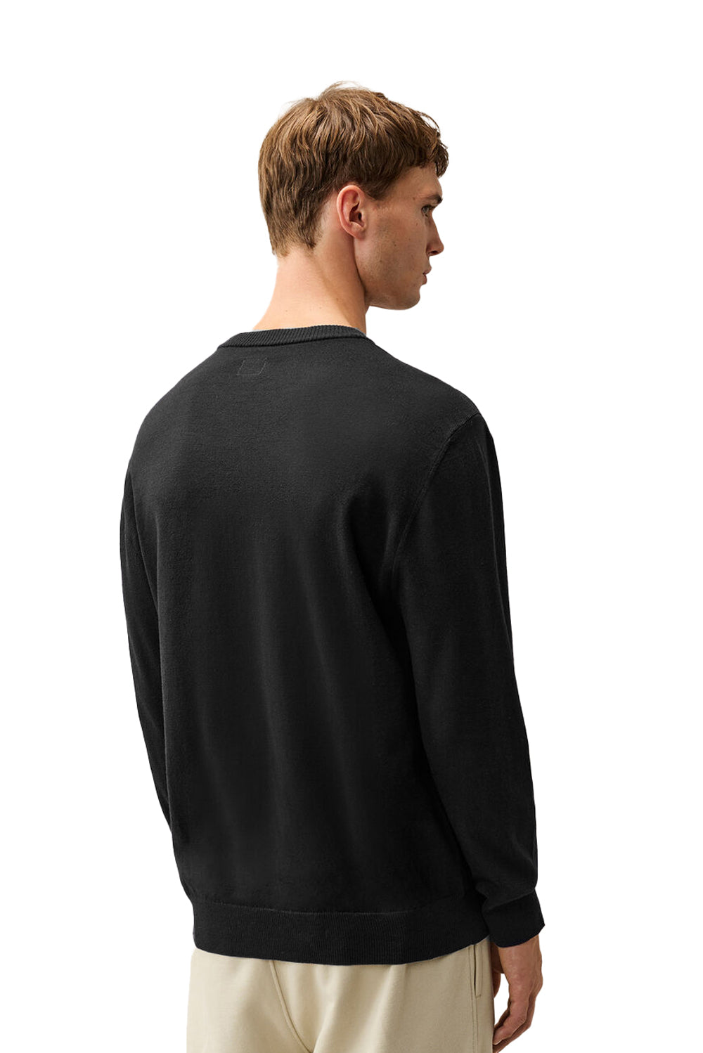  Cp Company Maglione Lana Merino Extrafine 999 Black Uomo - 3