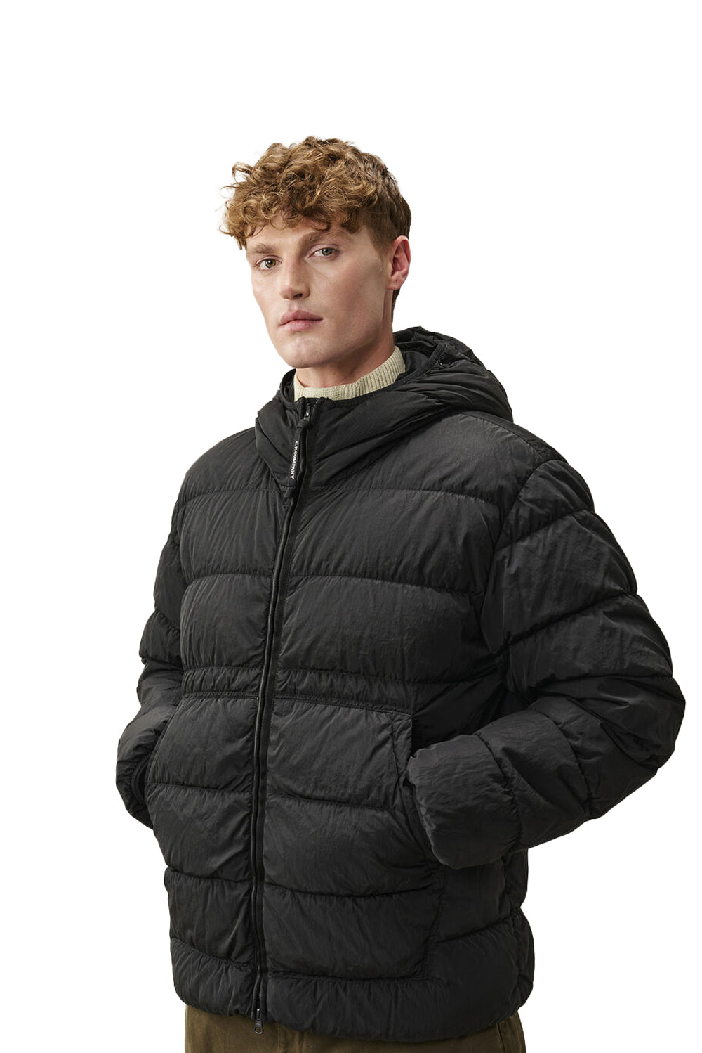  Cp Company Piumino Goggle Jacket Chrome-r 999 Black Uomo - 2