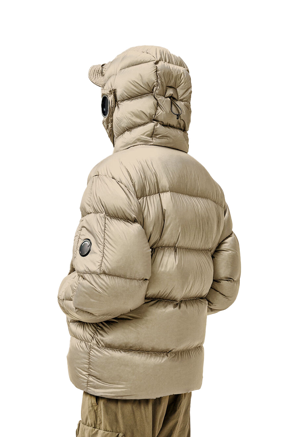  Cp Company Piumino Explorer D.d. Shell 120 Silver Birch Uomo - 3