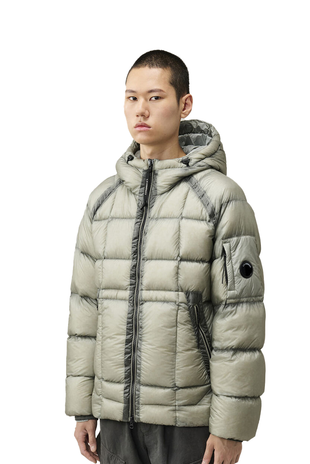  Cp Company Piumino D.d. Shell 936 Flint Grey Uomo - 2