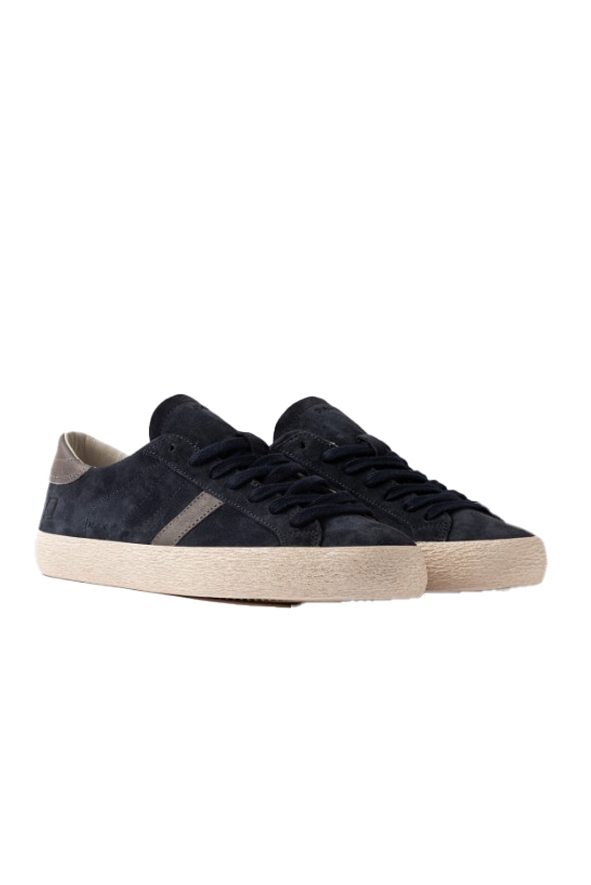  Date D.a.t.e. Sneakers Hill Low Suede Blue Uomo - 2