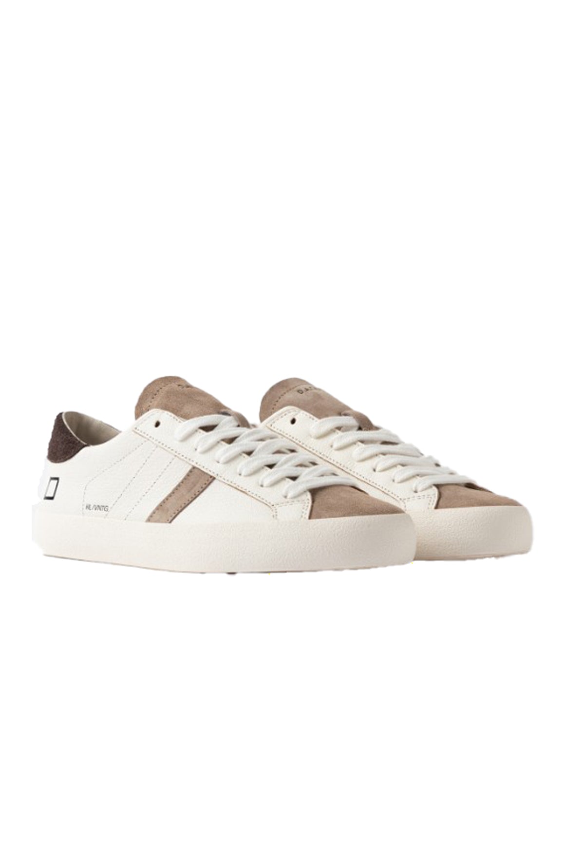  Date D.a.t.e. Sneakers Hill Low White Brown Uomo - 2