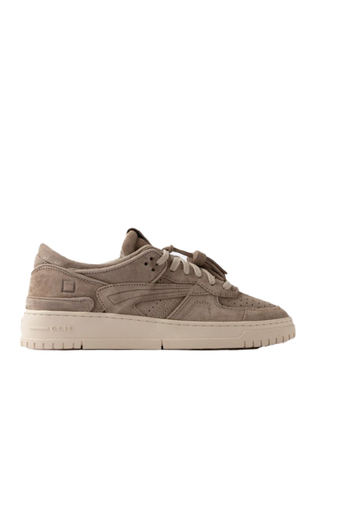  Date D.a.t.e. Sneakers Torneo Suede Taupe Uomo - 1