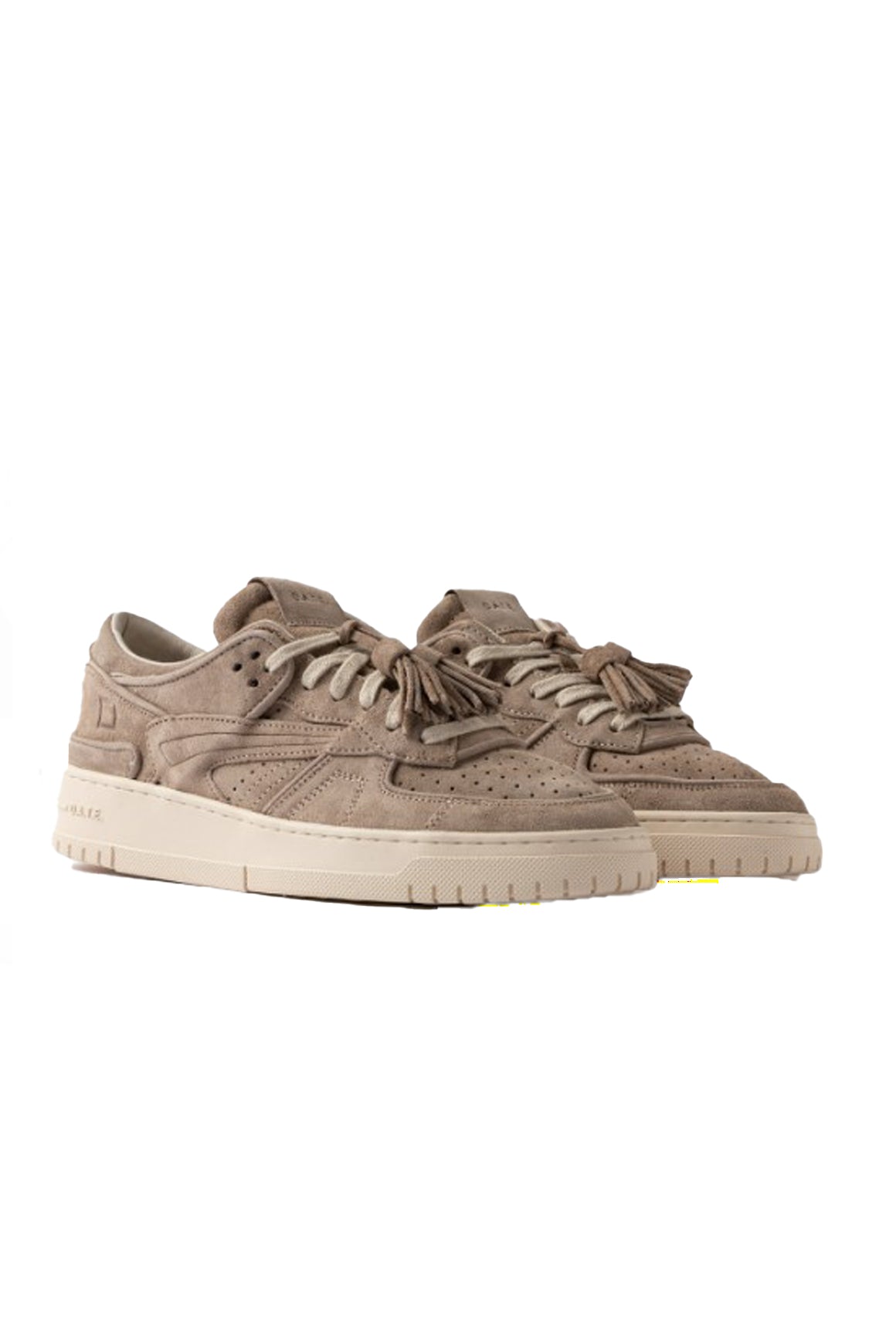  Date D.a.t.e. Sneakers Torneo Suede Taupe Uomo - 2