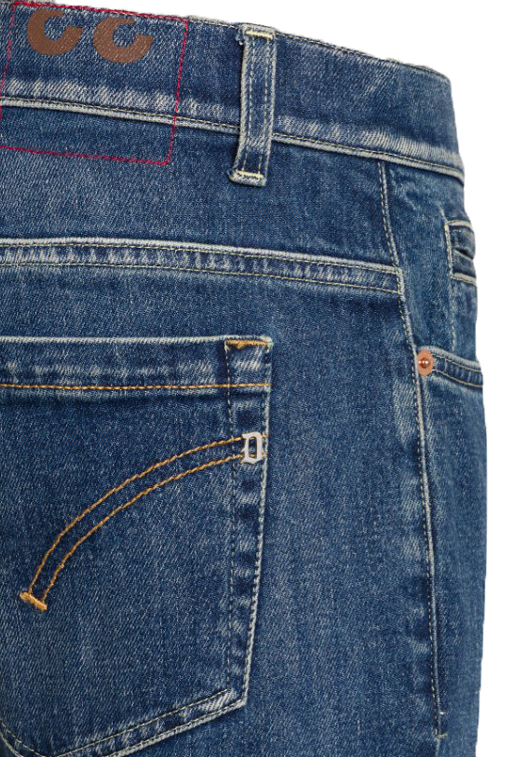  Dondup Jeans Uomo George Skinny 800 Blue - 3