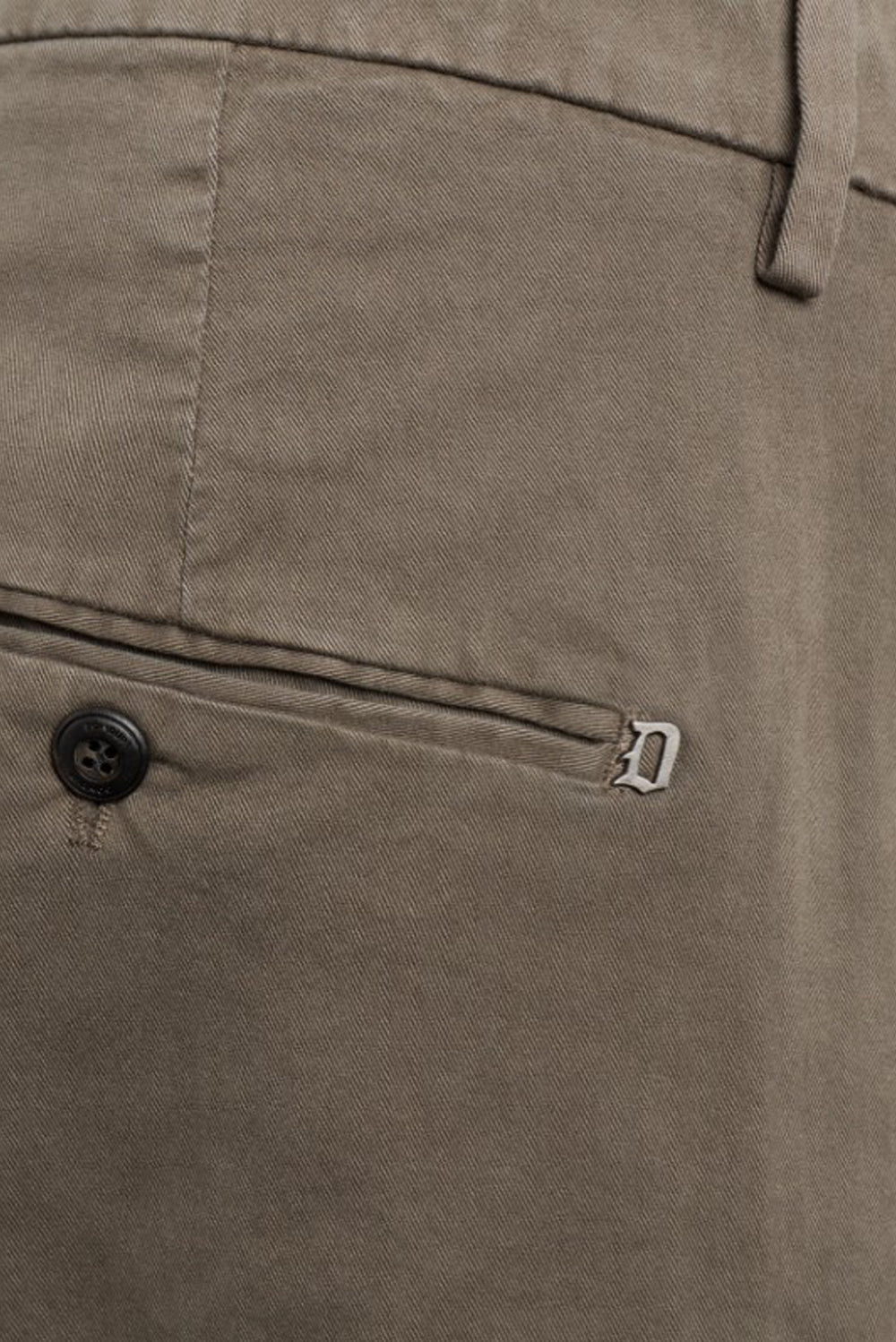  Dondup Pantalone Uomo Gaubert Slim 736 Swamp - 3