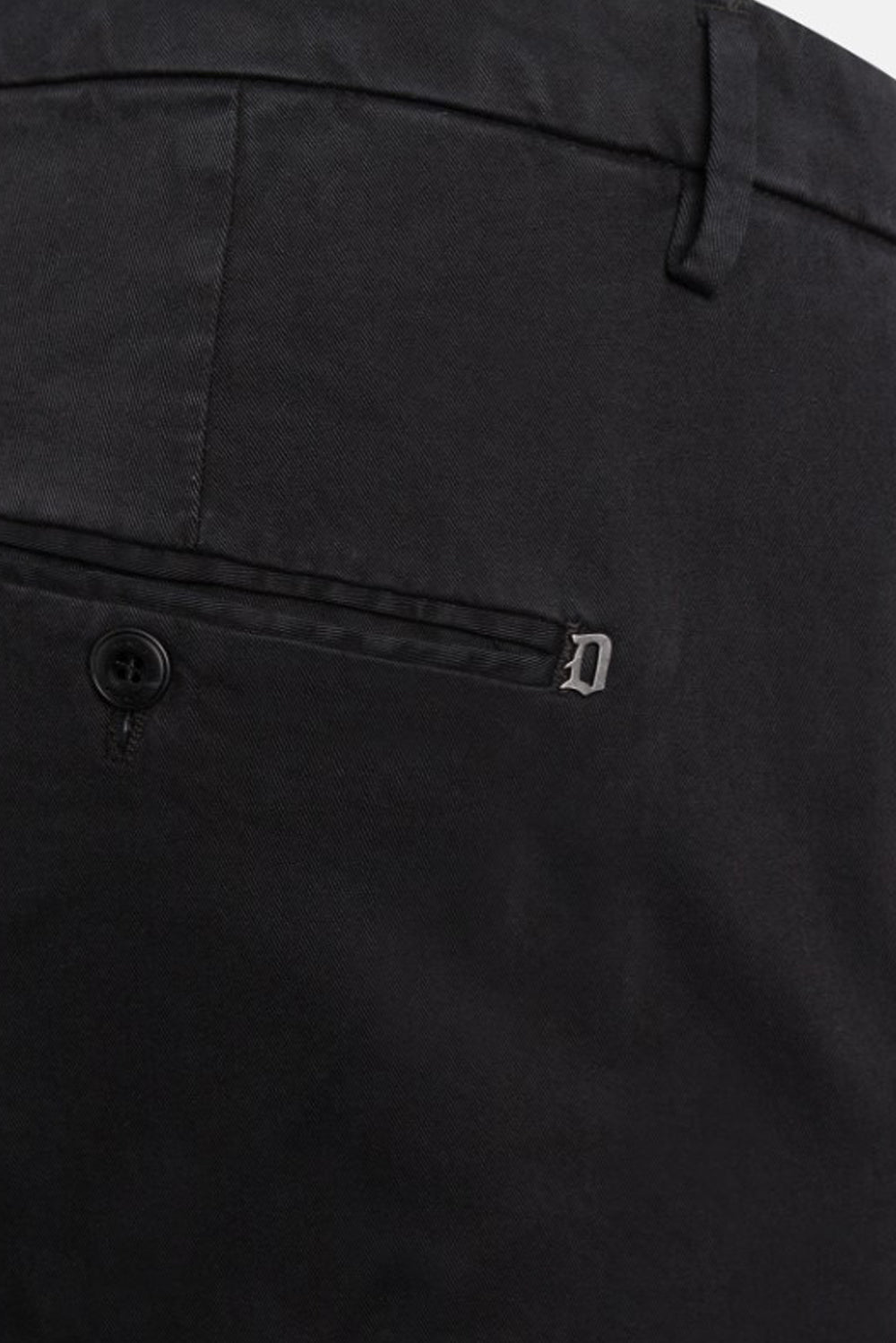  Dondup Pantalone Uomo Gaubert Slim 999 Black - 3