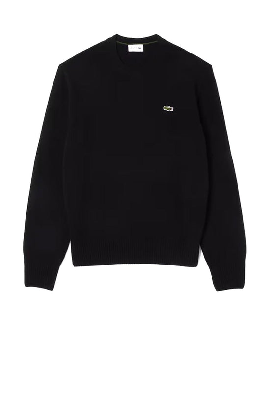 Lacoste Maglione a Girocollo in lana cardata