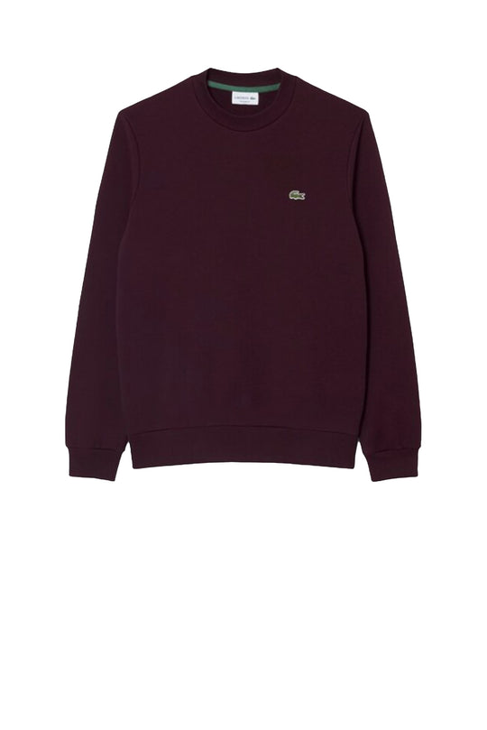 Lacoste Felpa in tessuto felpato classic fit