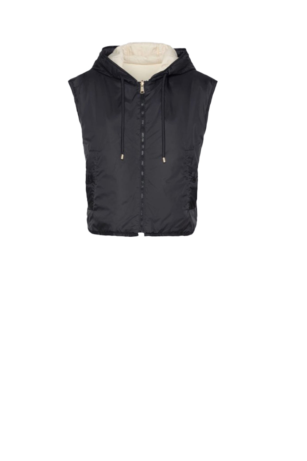  Max Mara Gilet Imbottito Reversibile Wkdaccenni 005 Nero Woman - 1