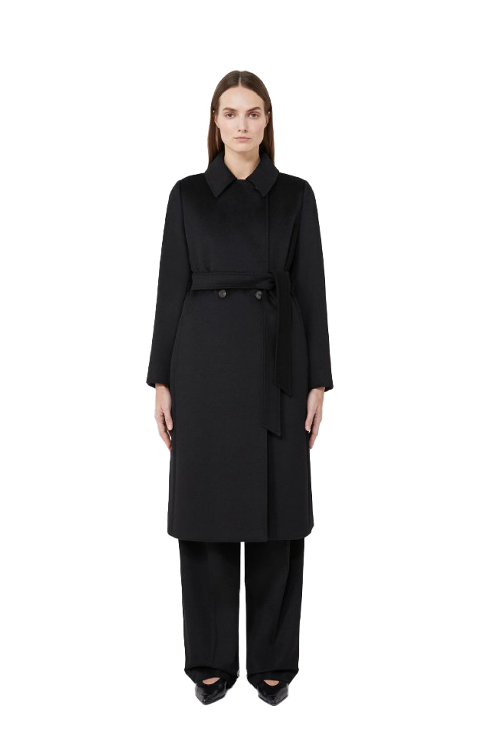  Max Mara Cappotto Bcollag 013 Nero Woman - 2