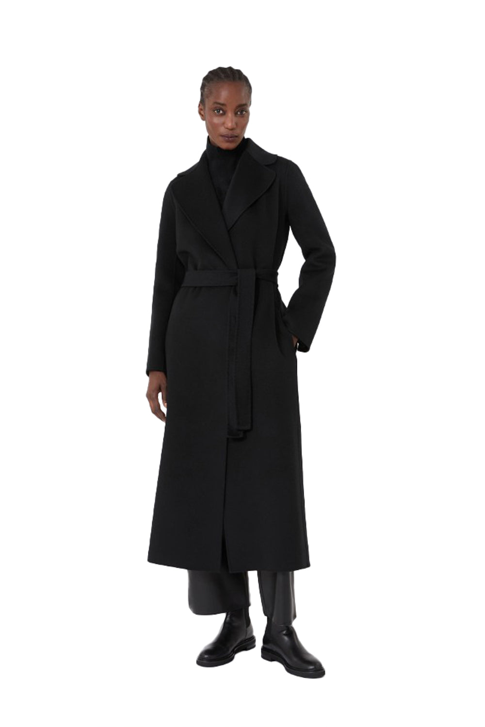  Max Mara Cappotto Poldo 013 Nero Woman - 2