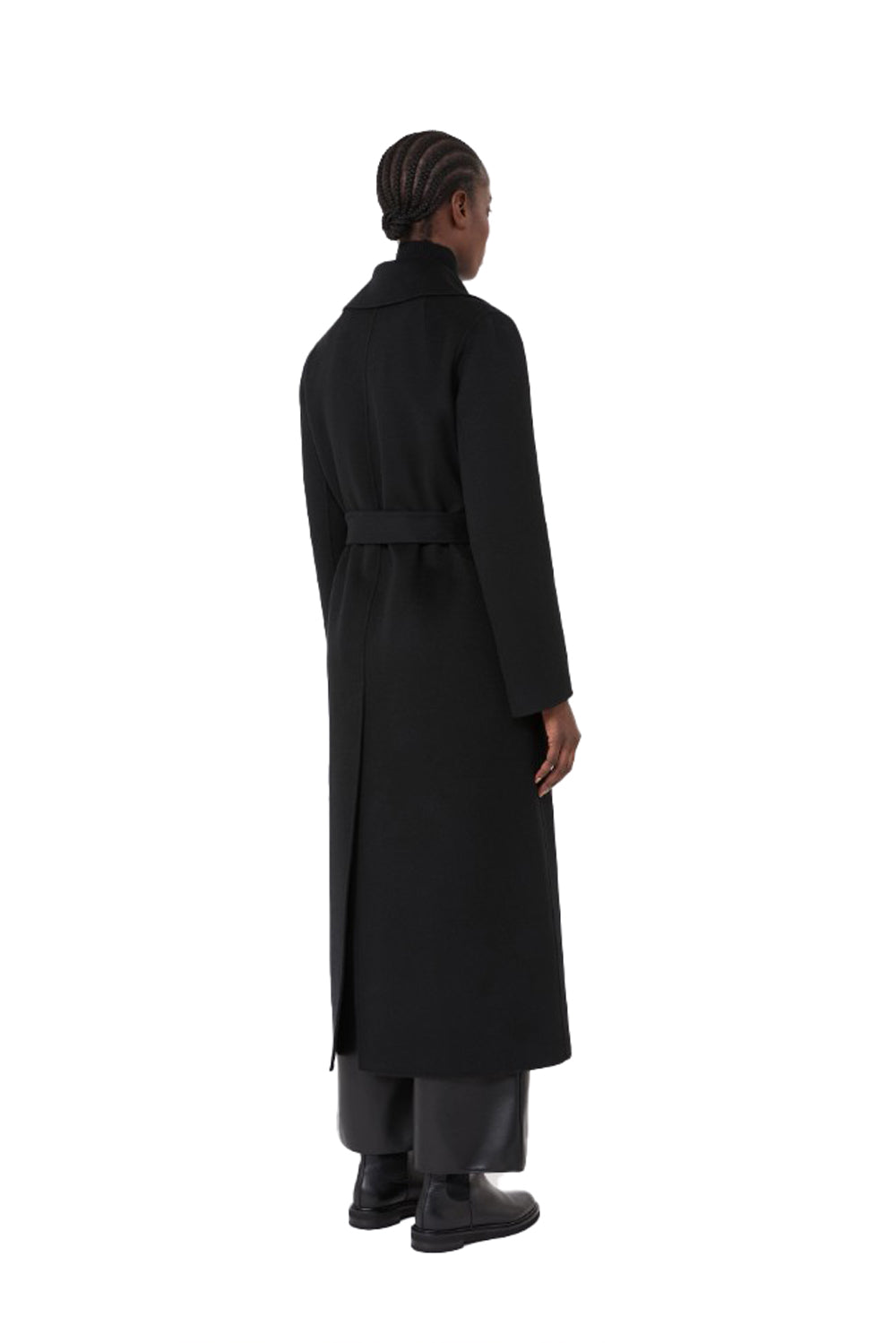  Max Mara Cappotto Poldo 013 Nero Woman - 3