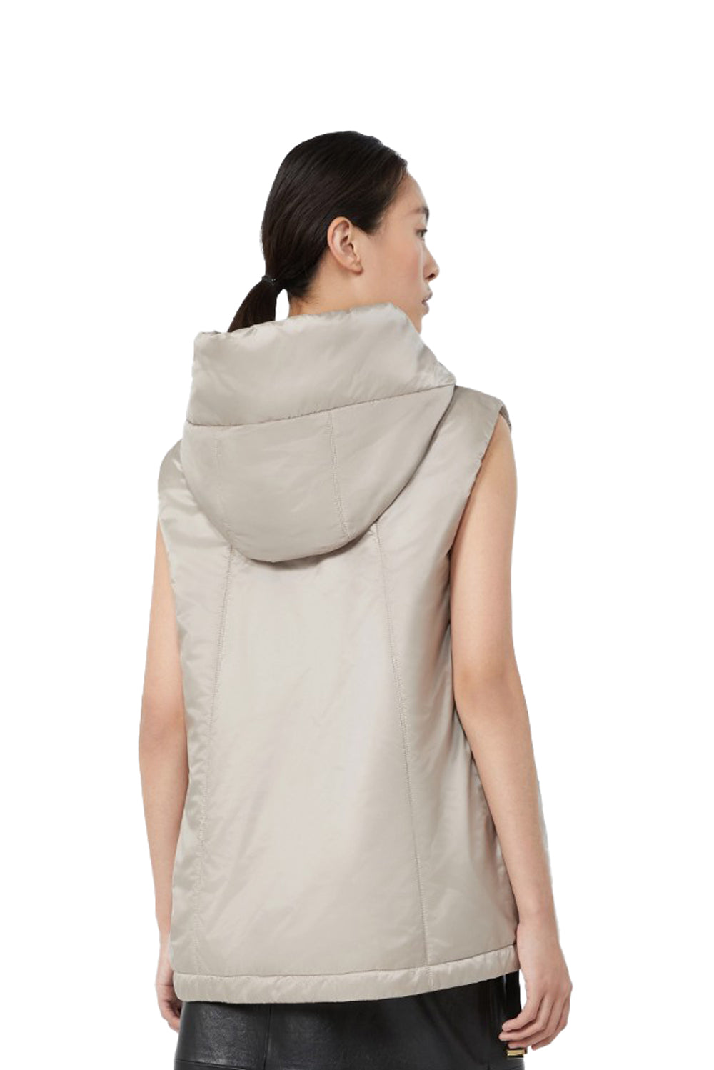  Max Mara Gilet Imbottito Greengo 090 Beige Woman - 3