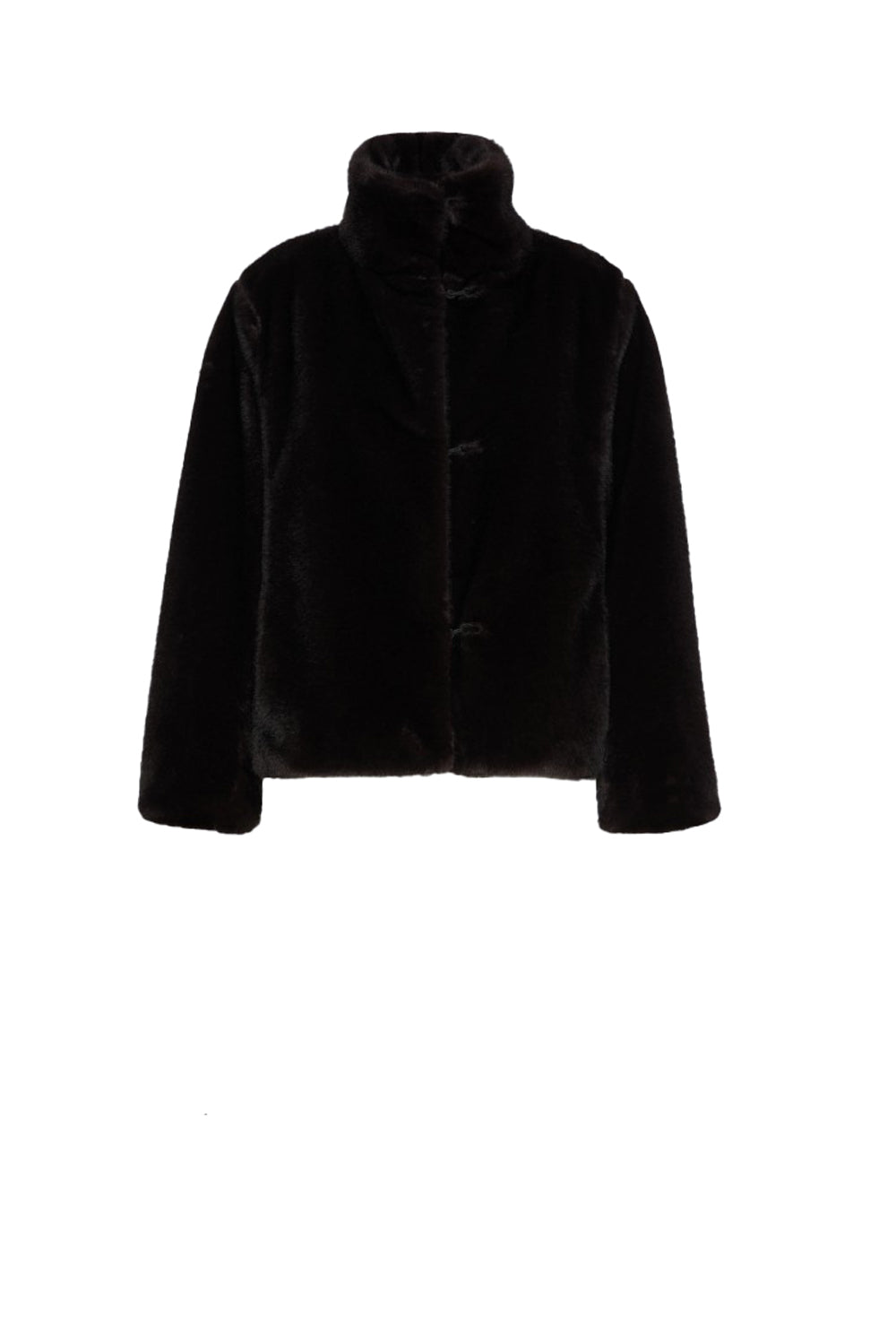  Max Mara Cappotto Pelliccia Crop Smmcrea 004 Marrone Woman - 1