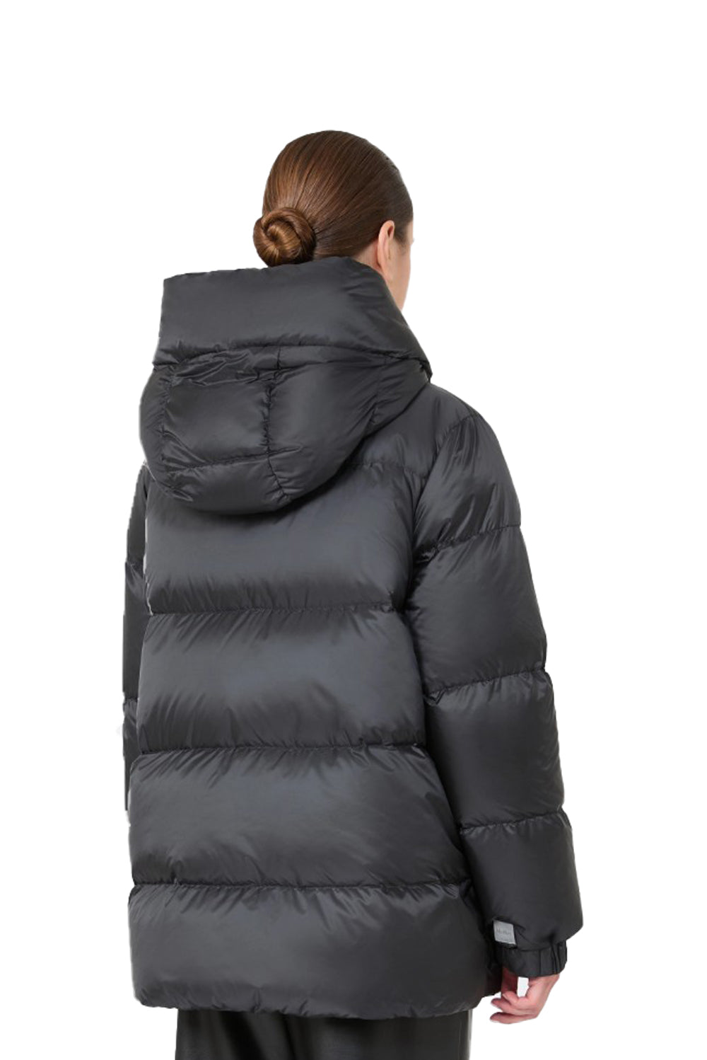  Max Mara Piumino Imbottito Ampio Seia 009 Nero Woman - 3