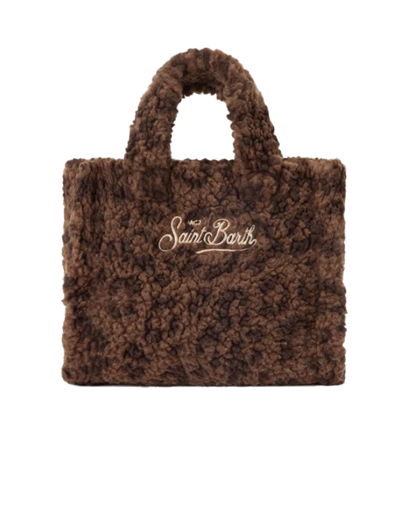  Mc2 Saint Barth Borsa Mini Vanity Dark Leopard 18 Emb Woman - 2