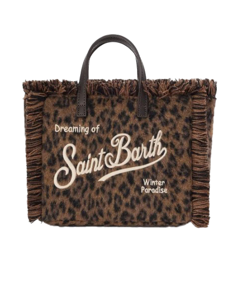 Mc2 Saint Barth Borsa Mini Vanity Dark Leopard 18 Emb Woman - 1