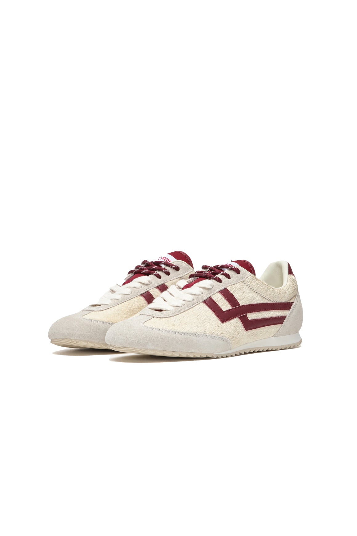  Pro-keds Sneakers Racer77 Ivory Bordeaux Woman - 2