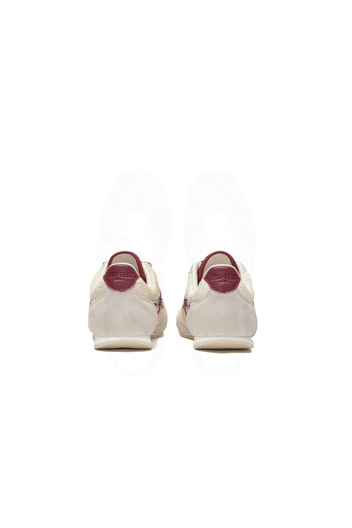  Pro-keds Sneakers Racer77 Ivory Bordeaux Woman - 3