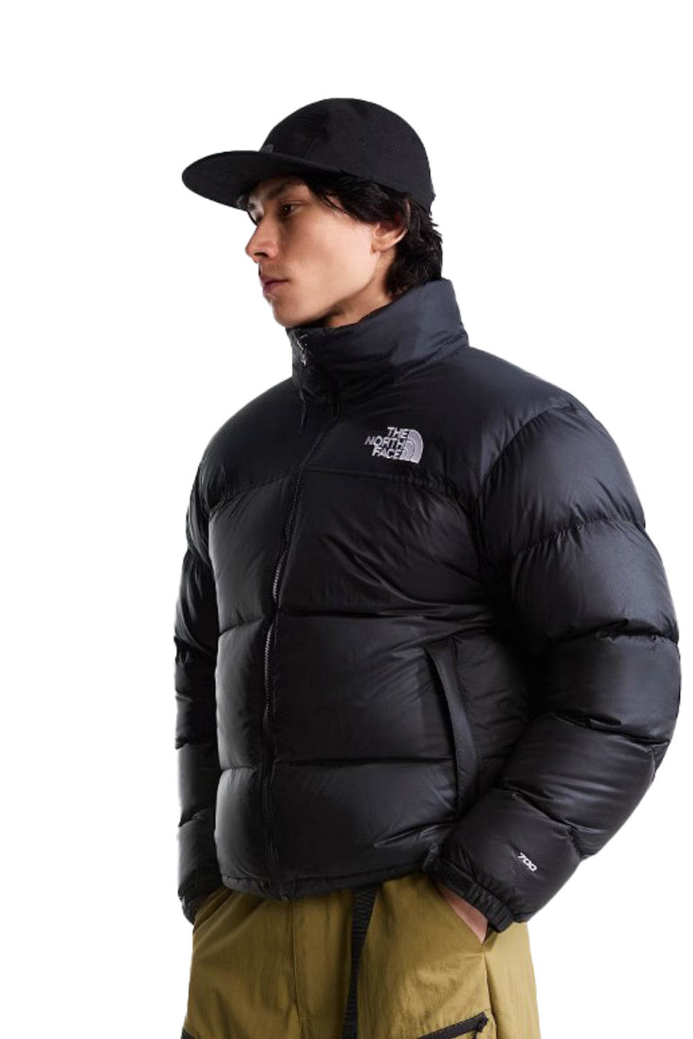  The North Face Giacca Uomo Retro Nuptse 1996 Black / Npf - 3