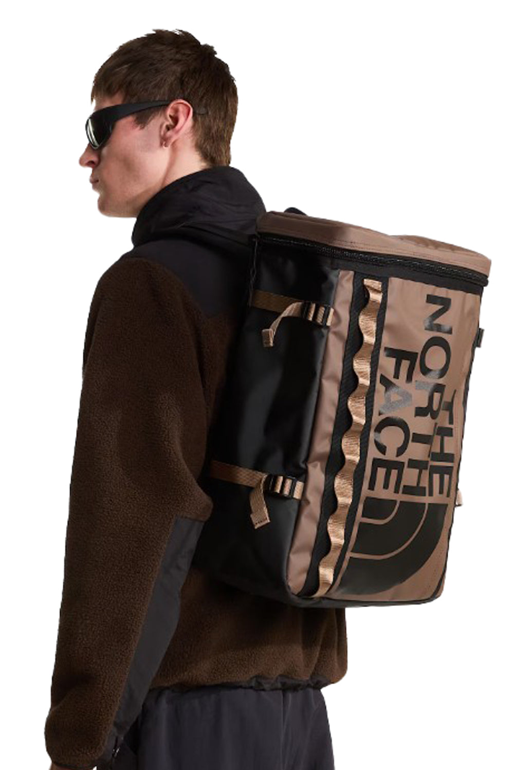  The North Face Zaino Base Camp Fuse Box Smokey Brown Uomo - 5