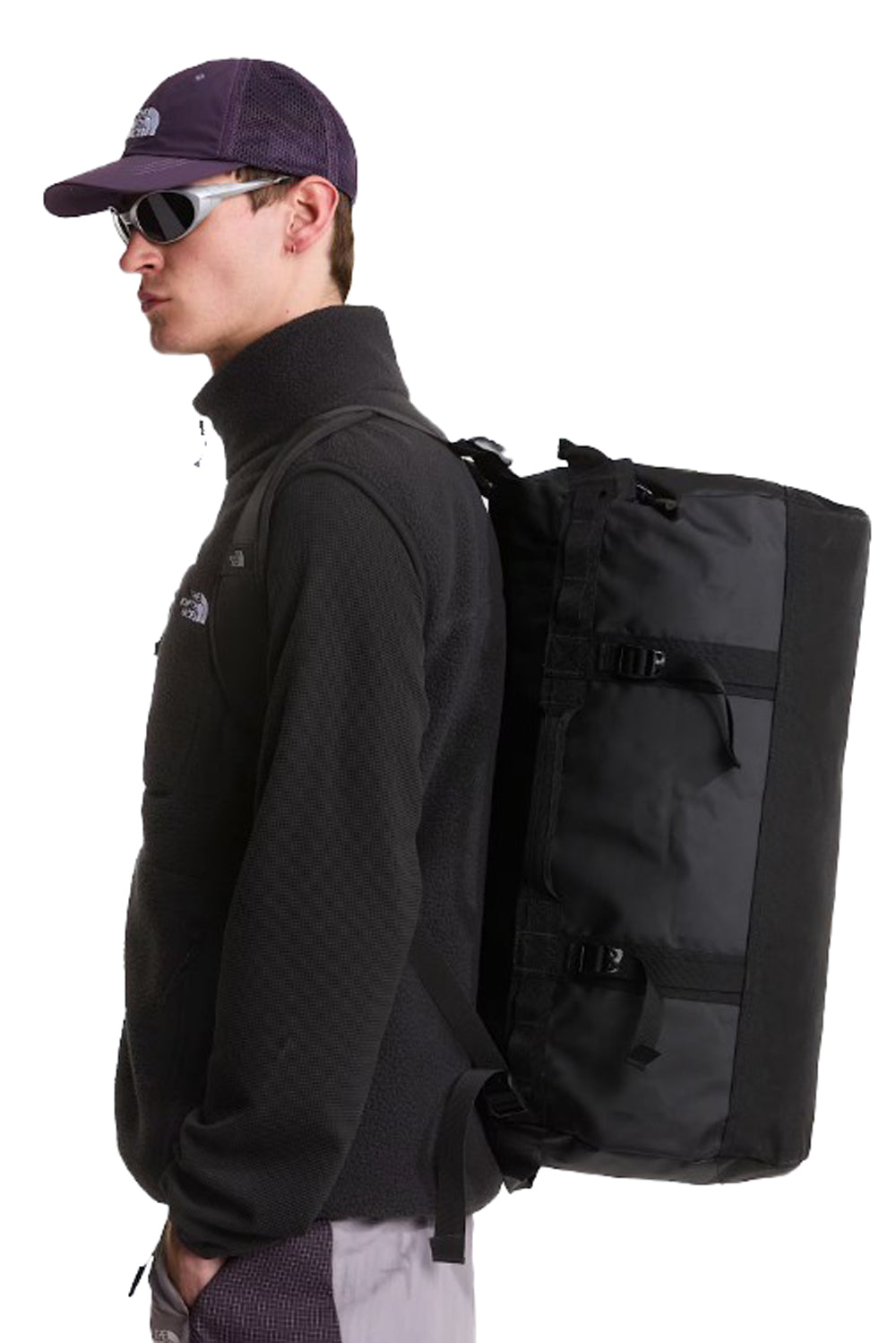  The North Face Borsone Base Camp Duffel 50l - S Black Uomo - 4