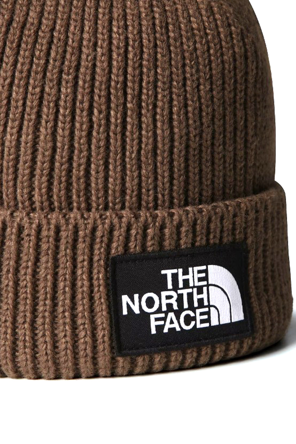  The North Face Berretto Con Risvolto E Logo Smokey Brown Woman - 2