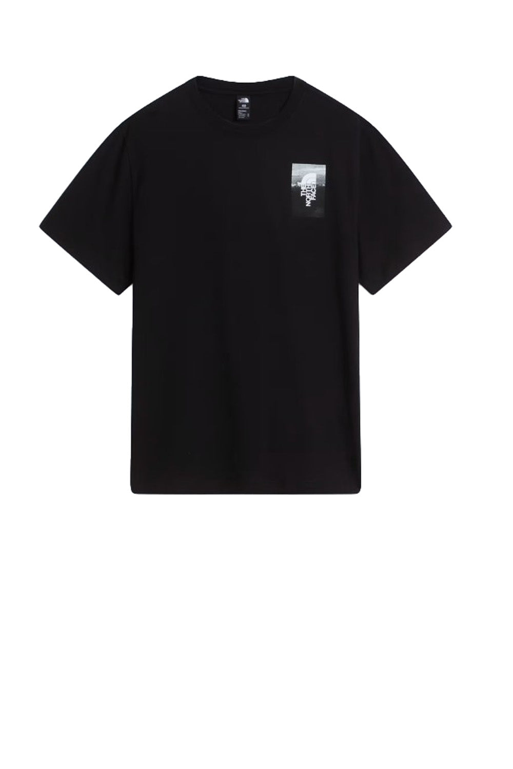  The North Face T-shirt Apex 75 Collage Relaxed Tnf Black Uomo - 1