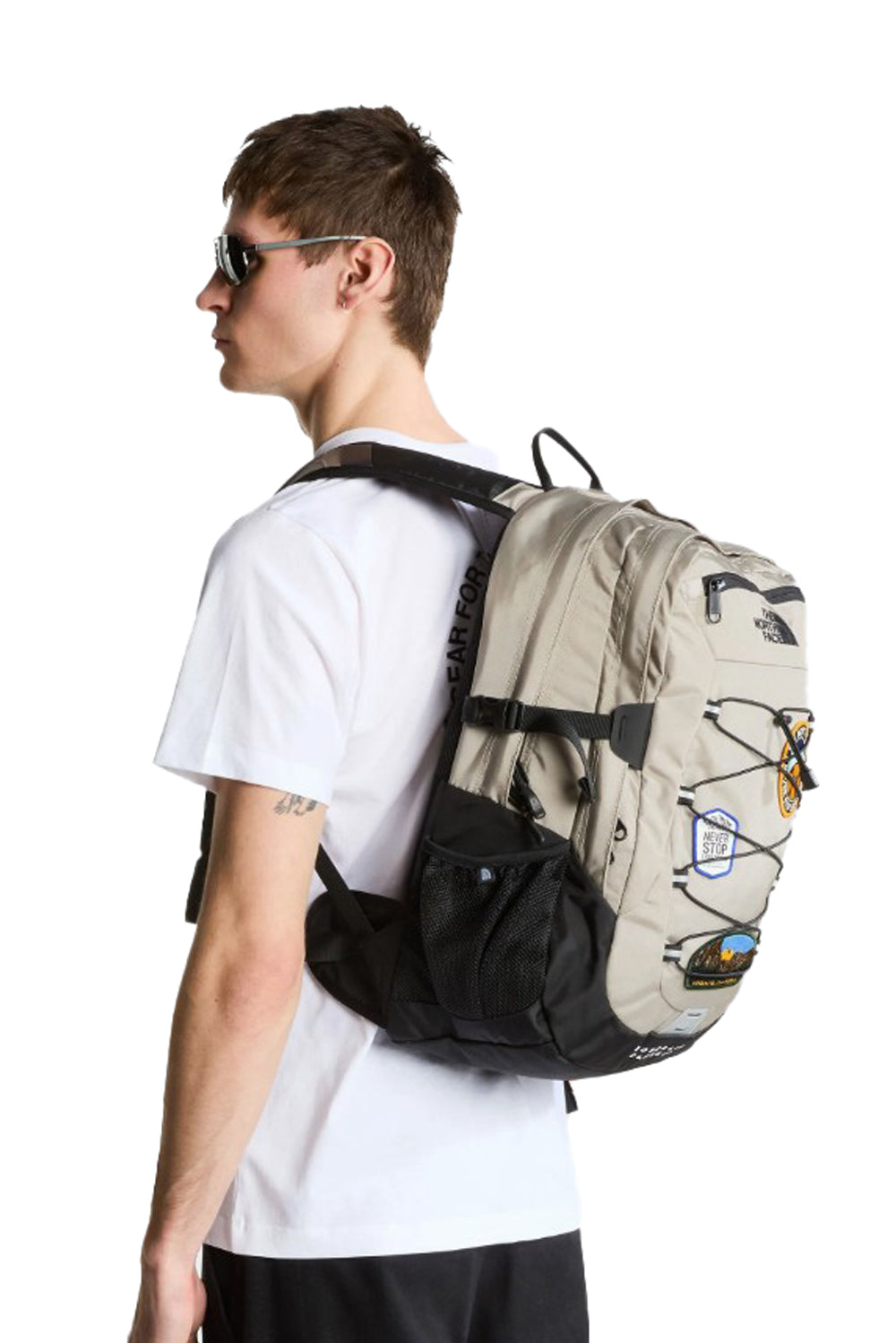  The North Face Zaino Borealis Classic Patch Stone Uomo - 4