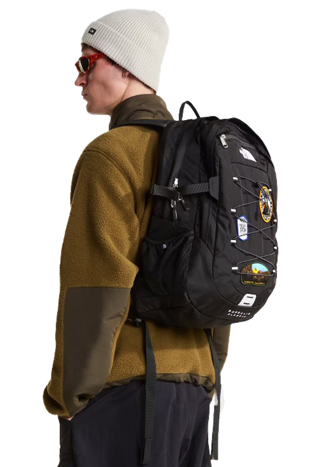  The North Face Zaino Borealis Classic Patch Grey Uomo - 4