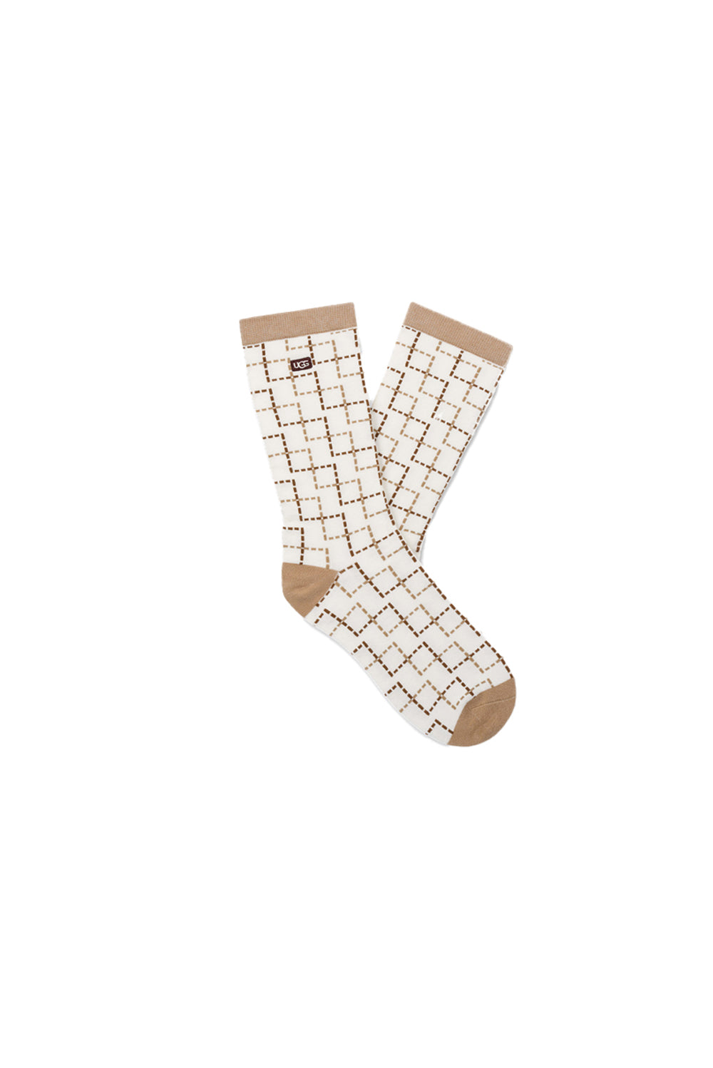  Ugg Classic Calzettoni Donna (confezione Da Tre Paia) Boot Plaid Sand Woman - 4