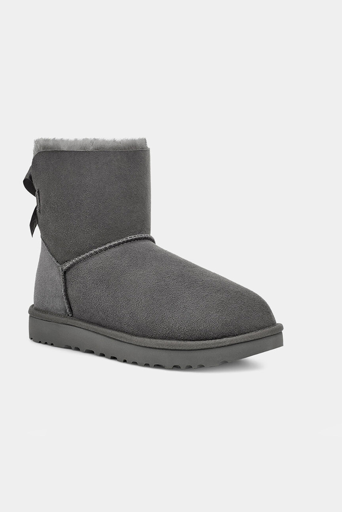  Ugg Bailey Bow Grey Woman - 2