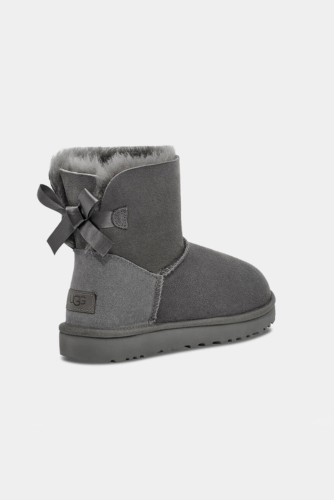  Ugg Bailey Bow Grey Woman - 3