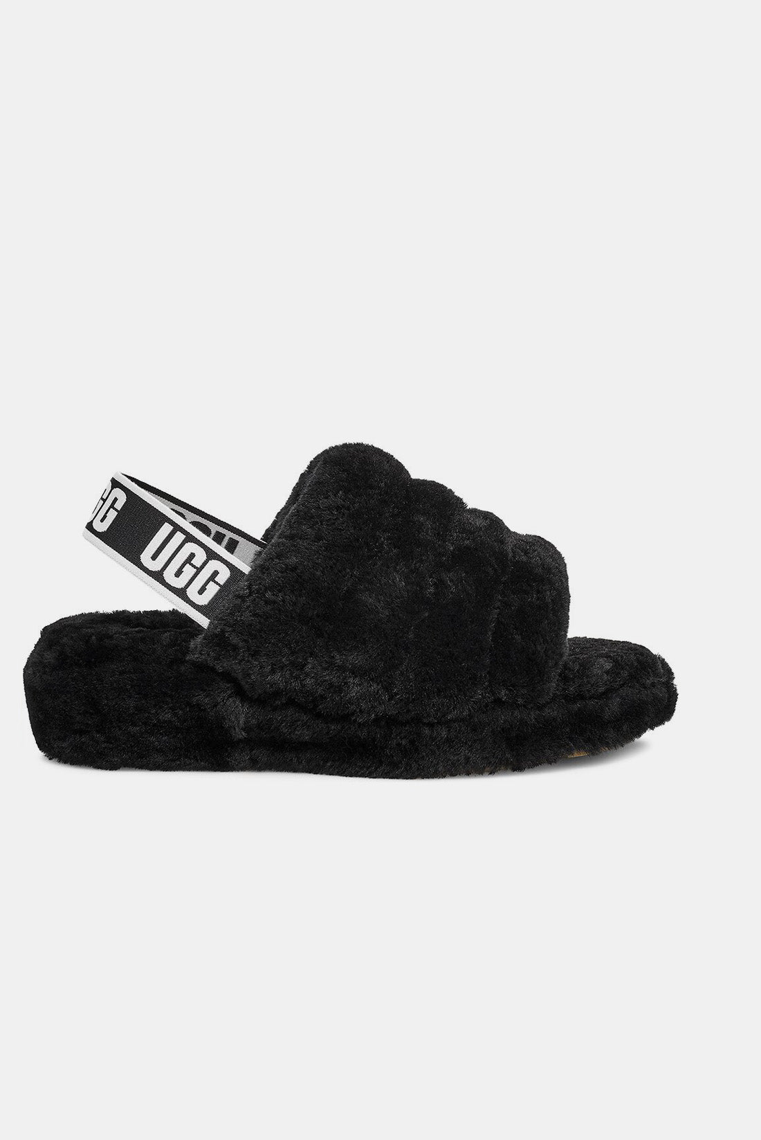  Ugg Fluff Yeah Slide Black Woman - 1