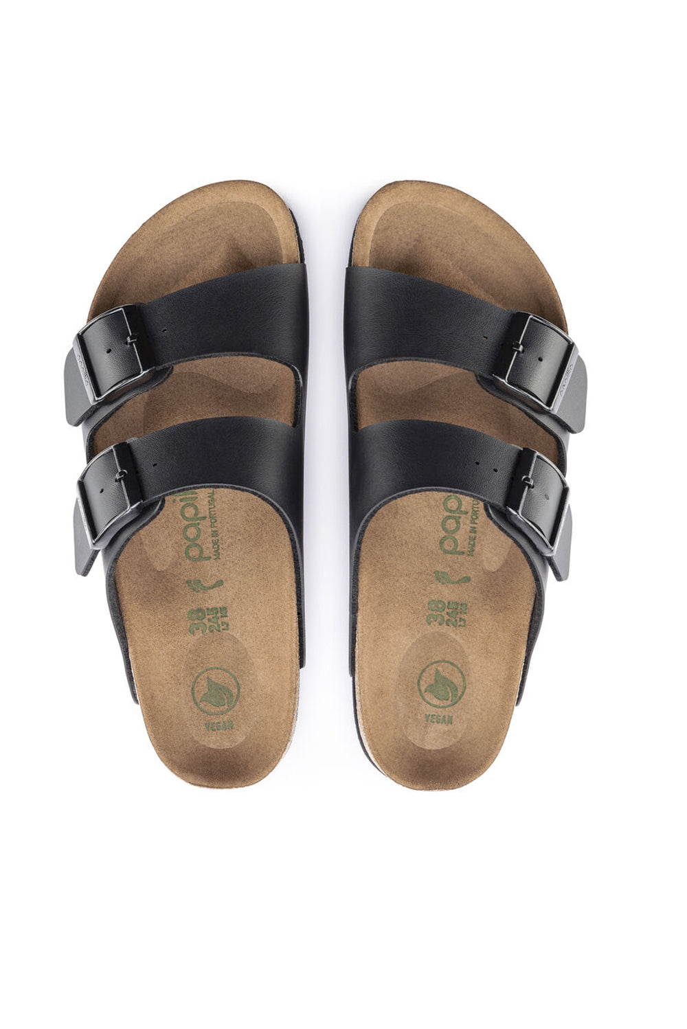  Birkenstock Arizona Platform Vegan Black Woman - 4