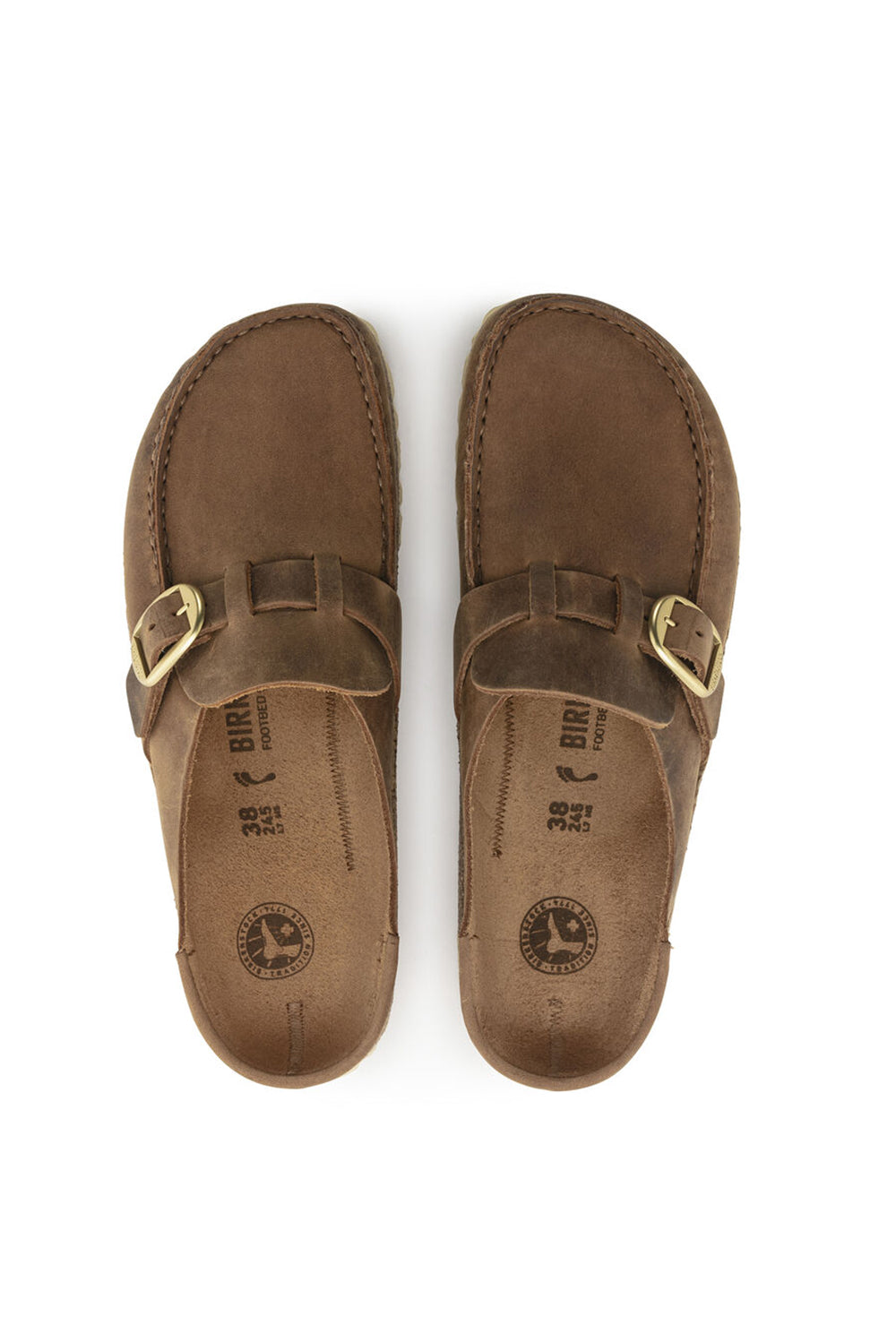  Birkenstock Mules Buckley Cognac Woman - 4